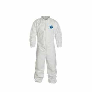 Dupont Zipper Front Electric Wrist/Ankle Coverall, Size XL