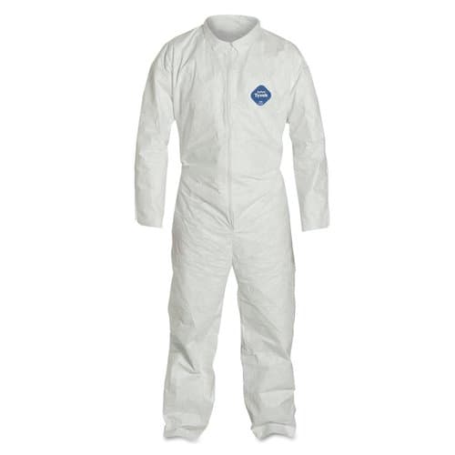 2X-Large White DuPont Tyvek Safety Coveralls