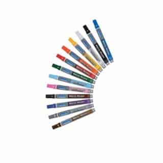 Dykem Brite-Mark Acrylic Paint Markers w/Medium Tip, Blue