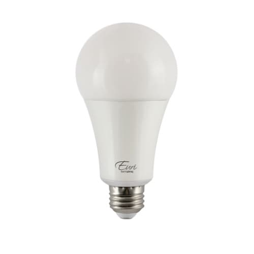 17W LED A21 Bulb, Dimmable, E26, 1600 lm, 120V, 3000K, Frosted