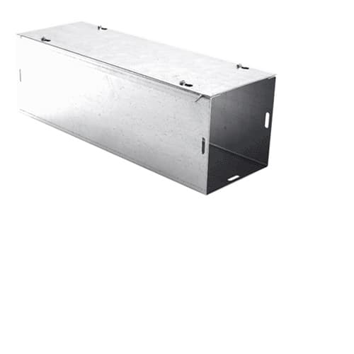 E-Box 120 x 12-in Screw Cover Wireway, NEMA 1, Galvanized Steel