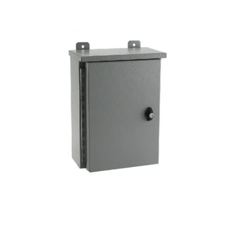 E-Box 3x1 Hinged Cover Enclosure w/ Keylocking Wing Knob, NEMA 3R
