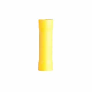 Splice Butt Connector, 22-16 AWG, Yellow