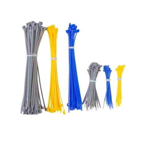 4" & 8" Assorted Color Cable Ties