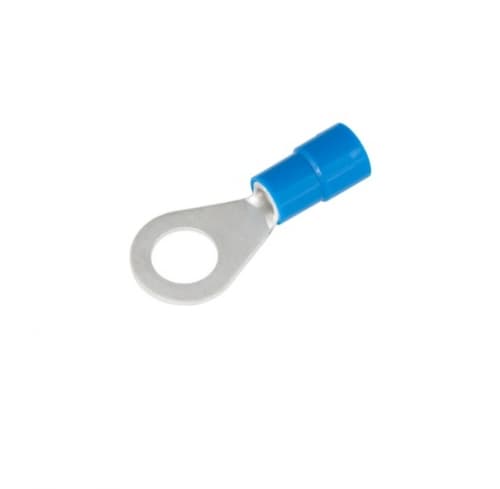 4-6 Stud Vinyl-Insulated Blue Ring Terminals