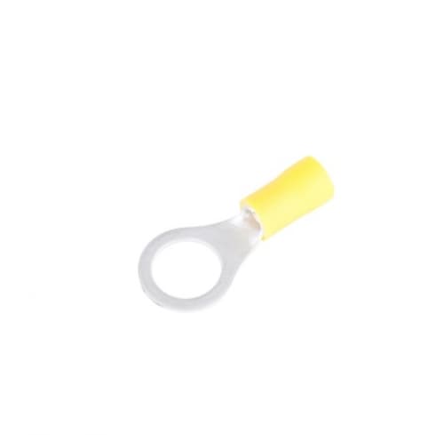 3/8" Stud Vinyl-Insulated Yellow Ring Terminals