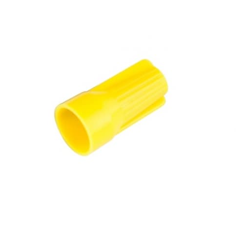 #22-12 AWG Yellow Hex-Lok Twist-On Wire Connectors