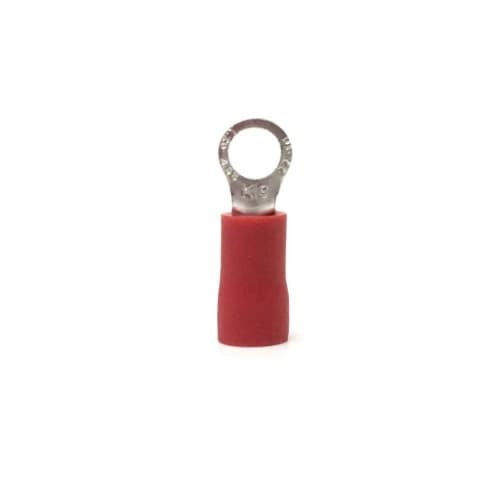 8 AWG 0.25-in Tab Ring Terminal, Red