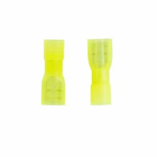12-10 AWG 0.25-in Tab Female Disconnect, Yellow