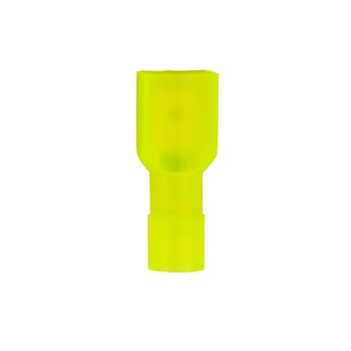 12-10 AWG 0.25-in Tab Male Disconnect, Yellow