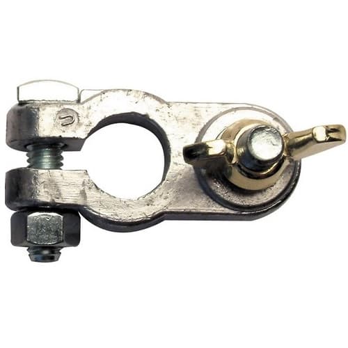 Marine Battery Terminal, Lead Plated, Positive
