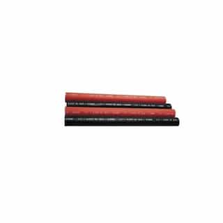 1.5-in Wall Heat Shrink Tubing, .510-.160, 12-4 AWG, Red, 10 Pack