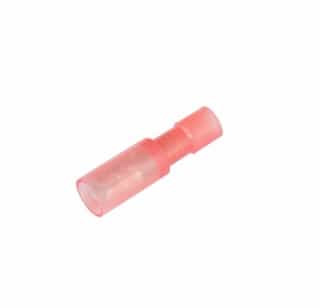 #22-18 AWG Red Female Fully-Insulated Bullet Splice