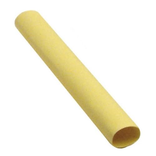 12-in Thin Wall Heat Shrink Tubing, .046-.023, Yellow