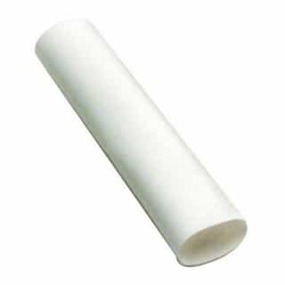1/8" Thin Wall Polyolefin Heat Shrink Tubing, 2:1 Ratio, 12-in, White