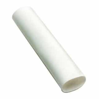 6-in Thin Wall Heat Shrink Tubing, .500-.250, White