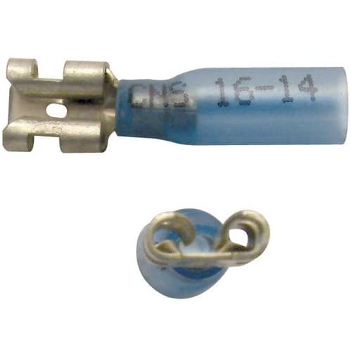 FTZ Industries Crimp 'N Seal Piggy Back Quick Disconnect, 22-18 AWG, .250
