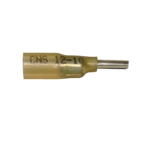 Pin Terminals, 16-14 AWG, 0.08-in Diameter, Clear Seal, 25 Pack
