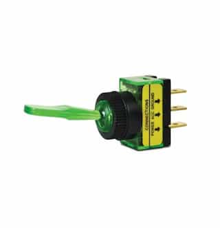 Calterm 20 Amp Green Glow Toggle Switch 