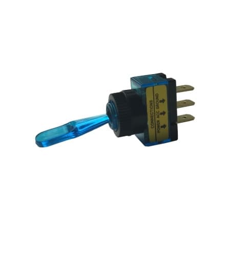 Calterm 20 Amp Blue Glow Toggle Switch