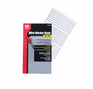 46-90 Wire Marker Book