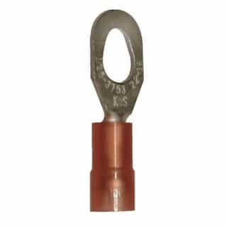 Nylon Insulated Ring, 16-14 AWG, #2, #4, #6 Stud