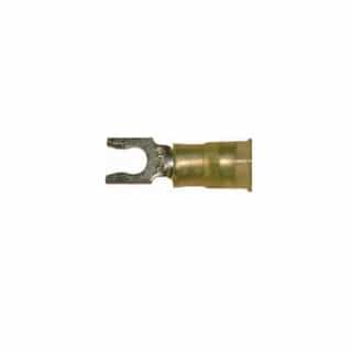 FTZ Industries Nylon Snap Spade/Locking Forks, 12-10 GA, 1/4 Stud Size, 25 Pack
