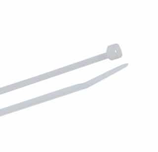 4" White Cable Ties 