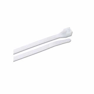 8-in Cable Ties, 50lb, Natural