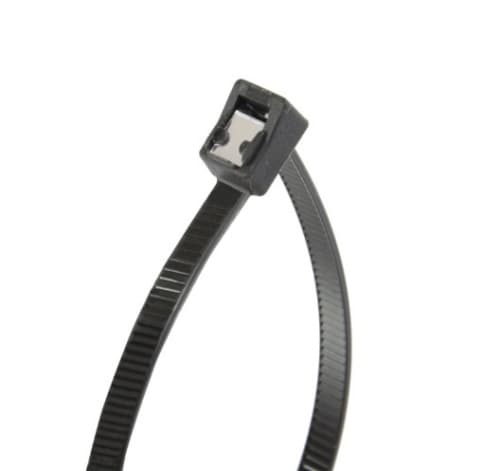 8" Black Self-Cutting Cable Ties
