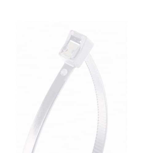 Gardner Bender 11" White Self-Cutting Cable Ties