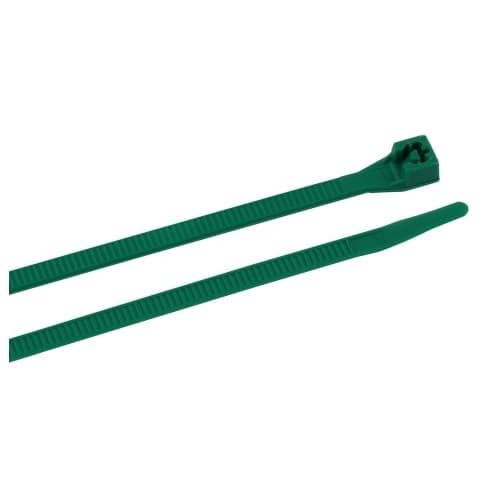 8-in Cable Tie, 50lb, Green