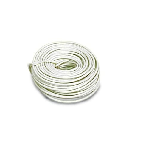 30 FT #16 AWG White Primary Copper Wire