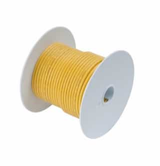 30 FT #16 AWG Yellow Primary Copper Wire 