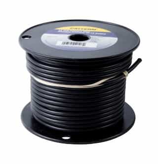 100 FT #10 AWG Black Primary Copper Wire 