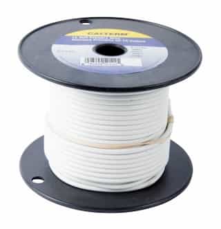 100 FT #14 AWG White Primary Copper Wire