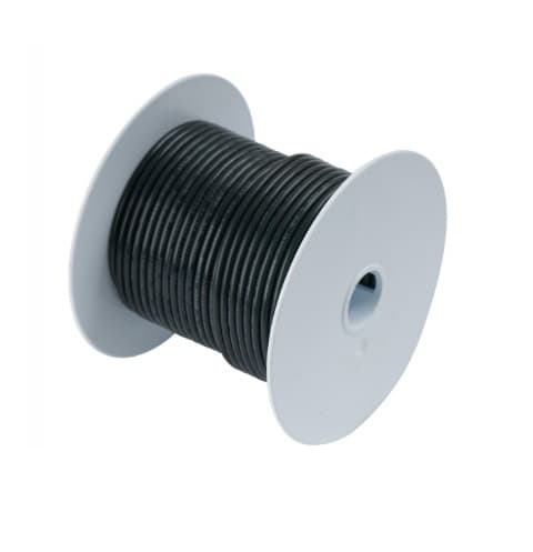 100 FT #18 AWG Black Primary Copper Wire