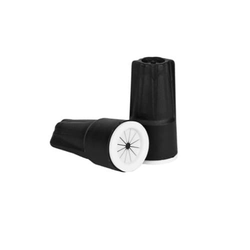 Black/White Waterproof Wire Connectors, Small
