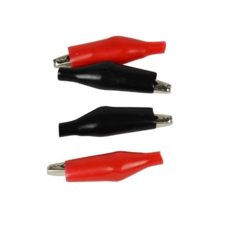 #18-14 AWG Red & Black Insulated Clips