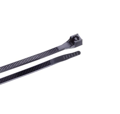 Black 4", 6", & 8" Cable Ties