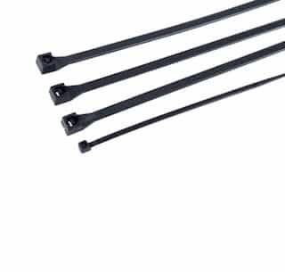 Black 4", 8", 11", & 14" Cable Ties
