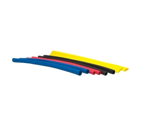 Calterm 6" Assorted Color Heat Shrink Kit, 55 pc.