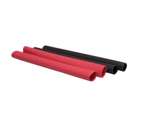 Calterm 6" Red & Black Heat Shrink Kit, 30 pc.