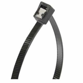 14-in Self Cutting Cable Ties, Black, 50 Pack
