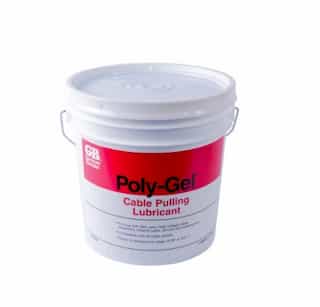 Poly-Gel Cable Pulling Lubricant, Non-Toxic, 1 Gallon Pail