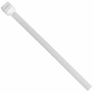 25-in Heavy Duty Cable Ties, 175 lb Tensile, Natural, 50 Pack