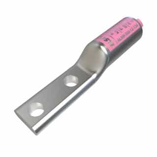 Surecrimp Aluminum Compression Lug, 2 Hole, 1/2-in Bolt Size, 500kcmil