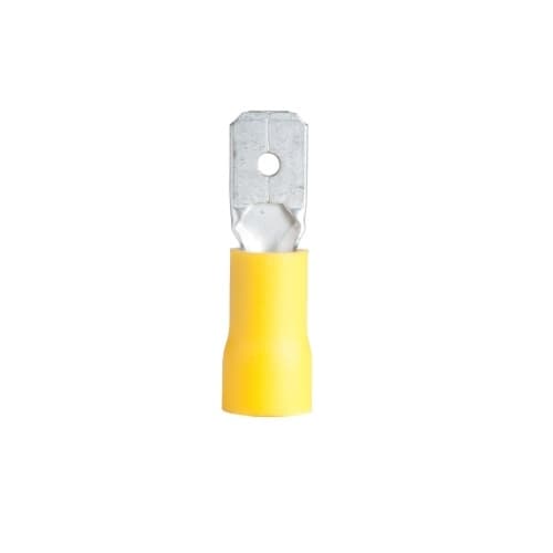 12-10 AWG Male Disconnect, Yellow 
