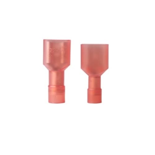 Gardner Bender 22-16 AWG Insulated M/F Pair Disconnect, Red