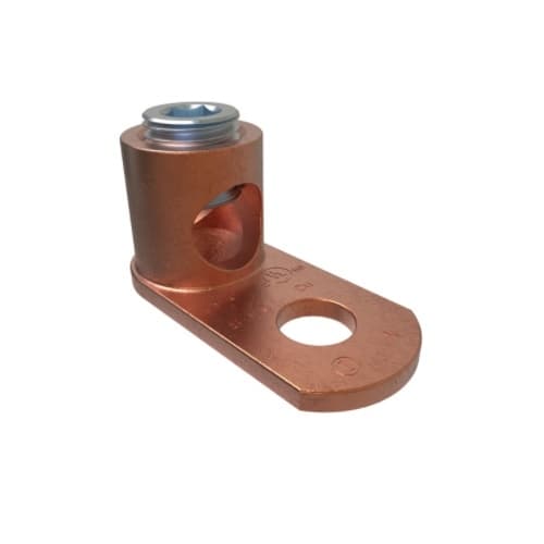 Post Connector, Copper, 1/0-8 AWG